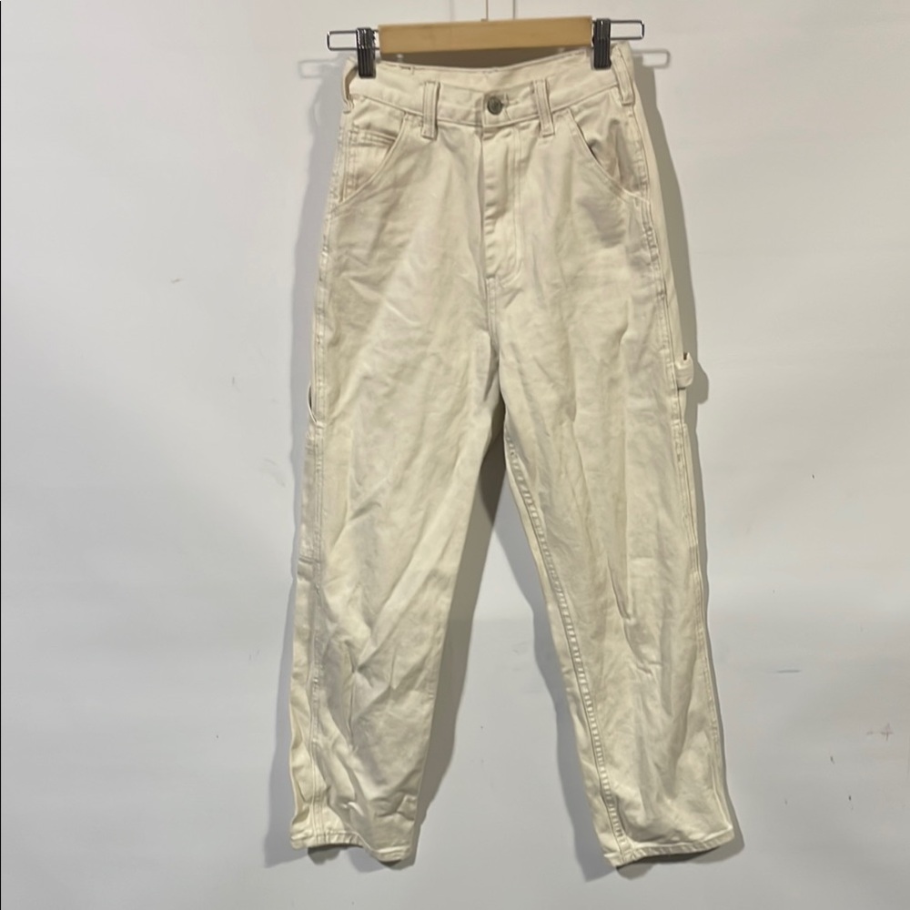 John galt brandy Melville Cream dungaree work pants Pants